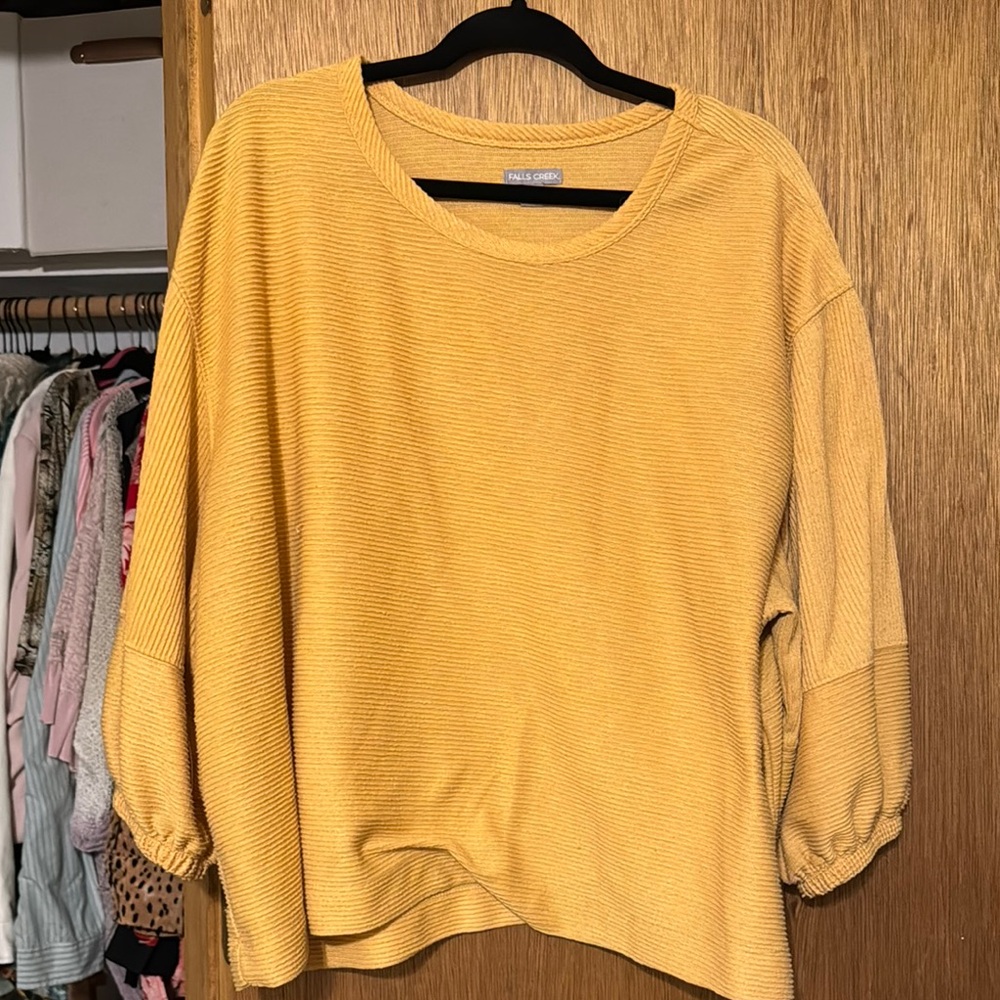 Mustard Yellow Sweater